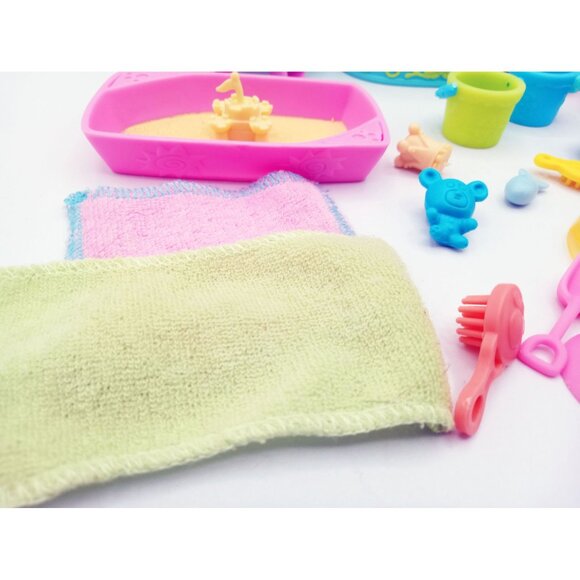 Littlest Pet Shop Accessories Lot With Skateboard Sandbox Toys Basket Buckets - Picture 2 of 16